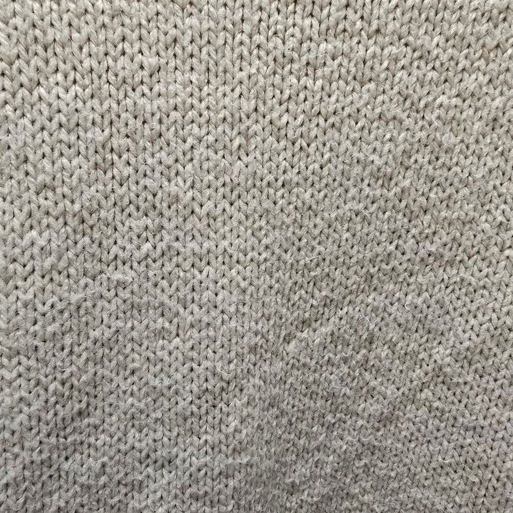 Victoria's Secret PINK cream chunky knit long sleep crewneck sweater large - Picture 12 of 13